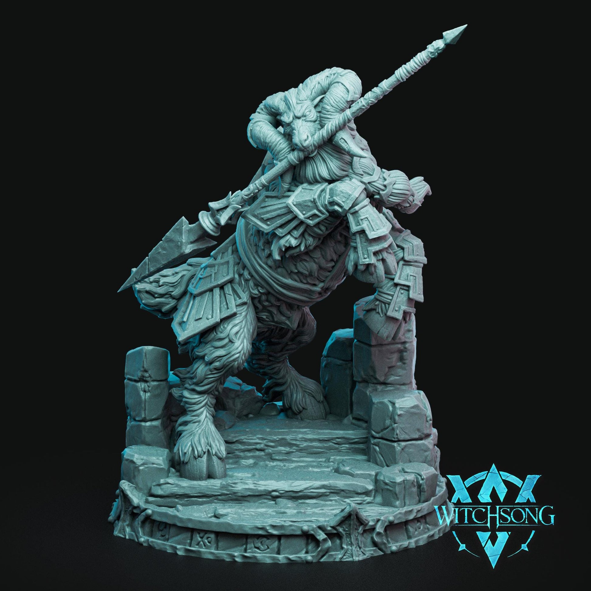 Karthop, Bust Option | Aussie 3D Printed Miniatures and Terrain