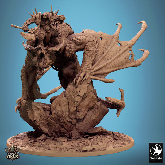Rider of the Brutal Wyvern | Aussie 3D Printed Miniatures and Terrain