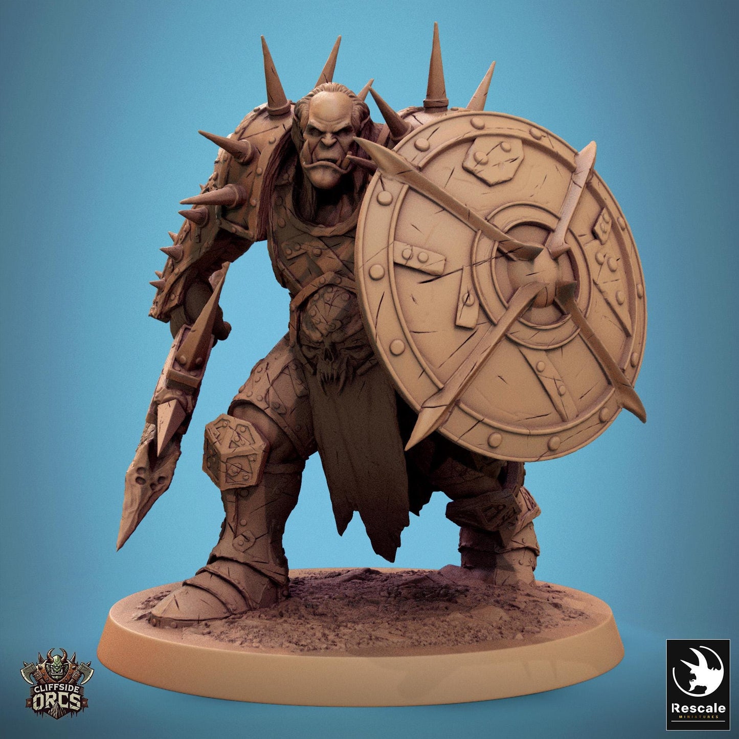 Orc Soldiers, Pack 1 | Aussie 3D Printed Miniatures and Terrain