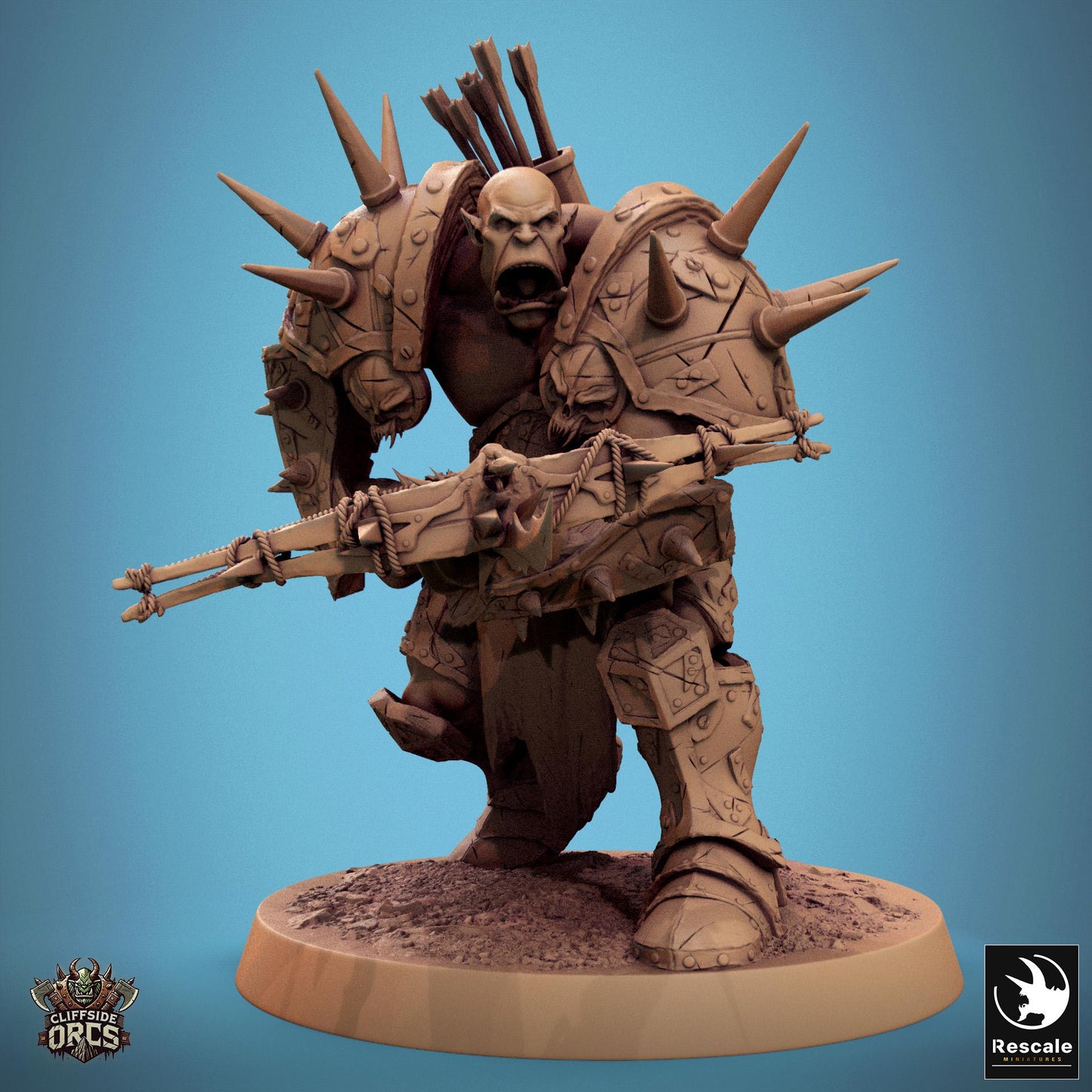 Orc Soldiers, Pack 2 | Aussie 3D Printed Miniatures and Terrain