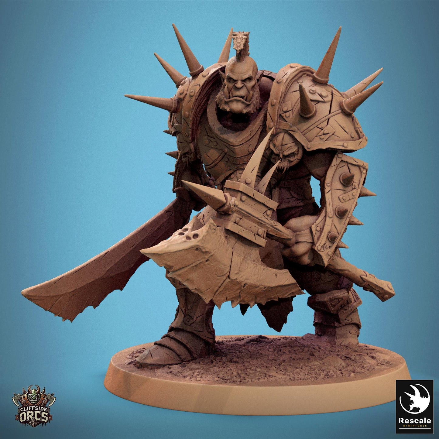 Orc Soldiers, Pack 2 | Aussie 3D Printed Miniatures and Terrain