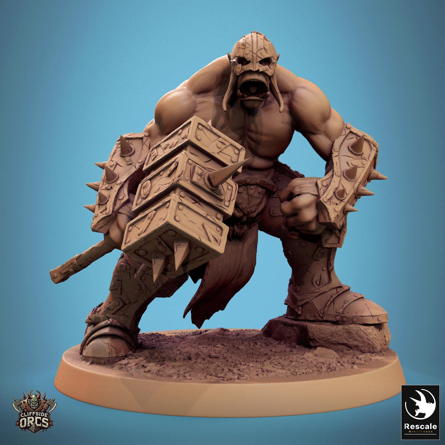Orc Soldiers, Pack 3 | Aussie 3D Printed Miniatures and Terrain