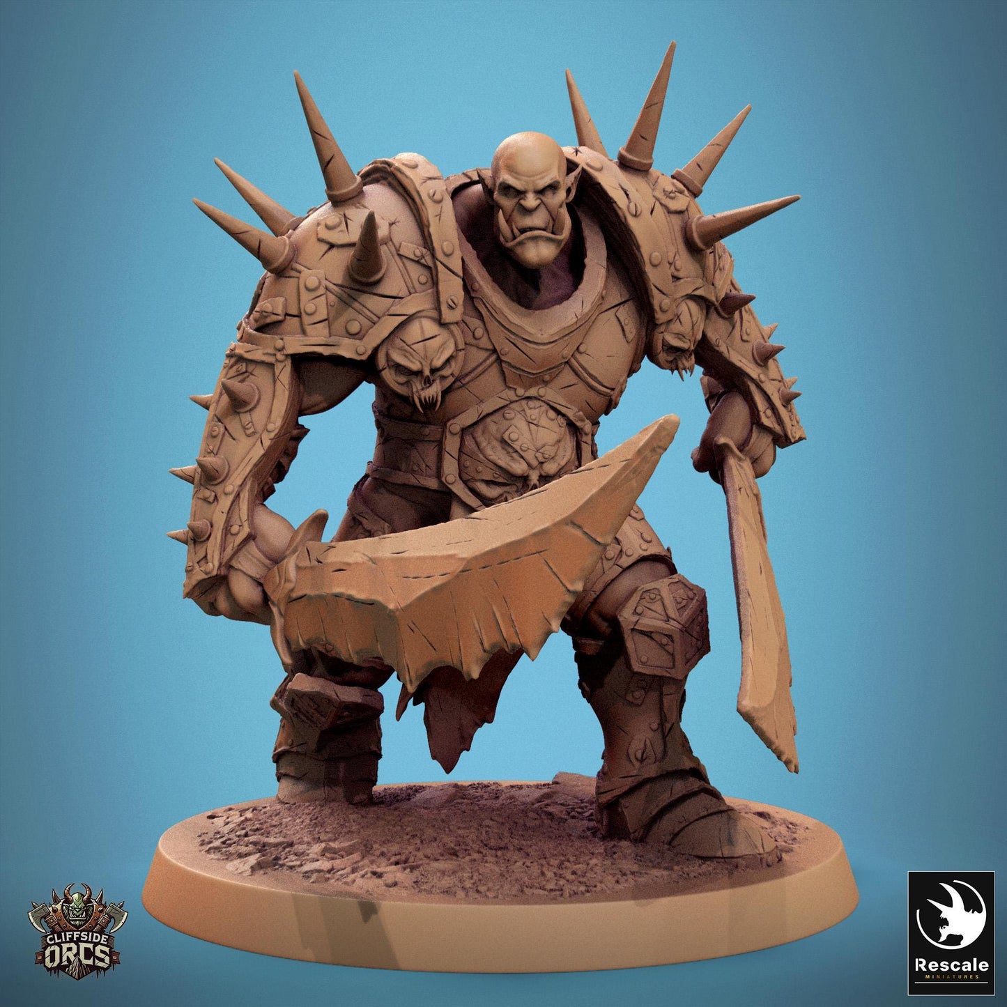 Orc Soldiers, Pack 3 | Aussie 3D Printed Miniatures and Terrain