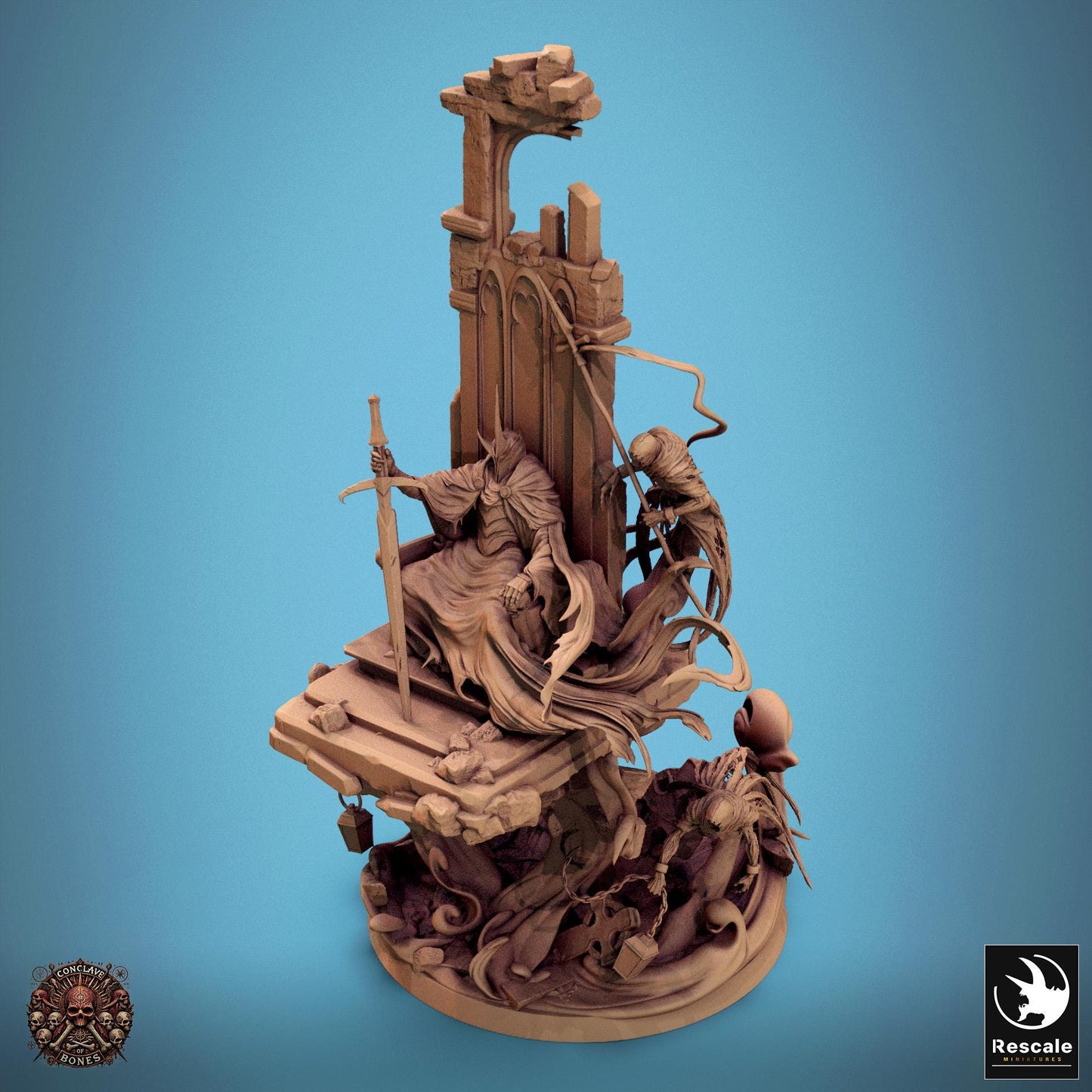 Ombral the Sepulchral Lord | Aussie 3D Printed Miniatures and Terrain