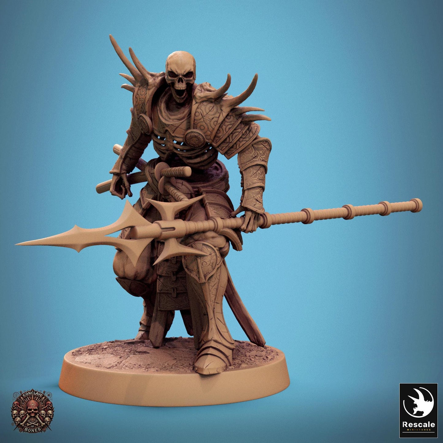 Oriental Skeletons, Pack 1 | Aussie 3D Printed Miniatures and Terrain