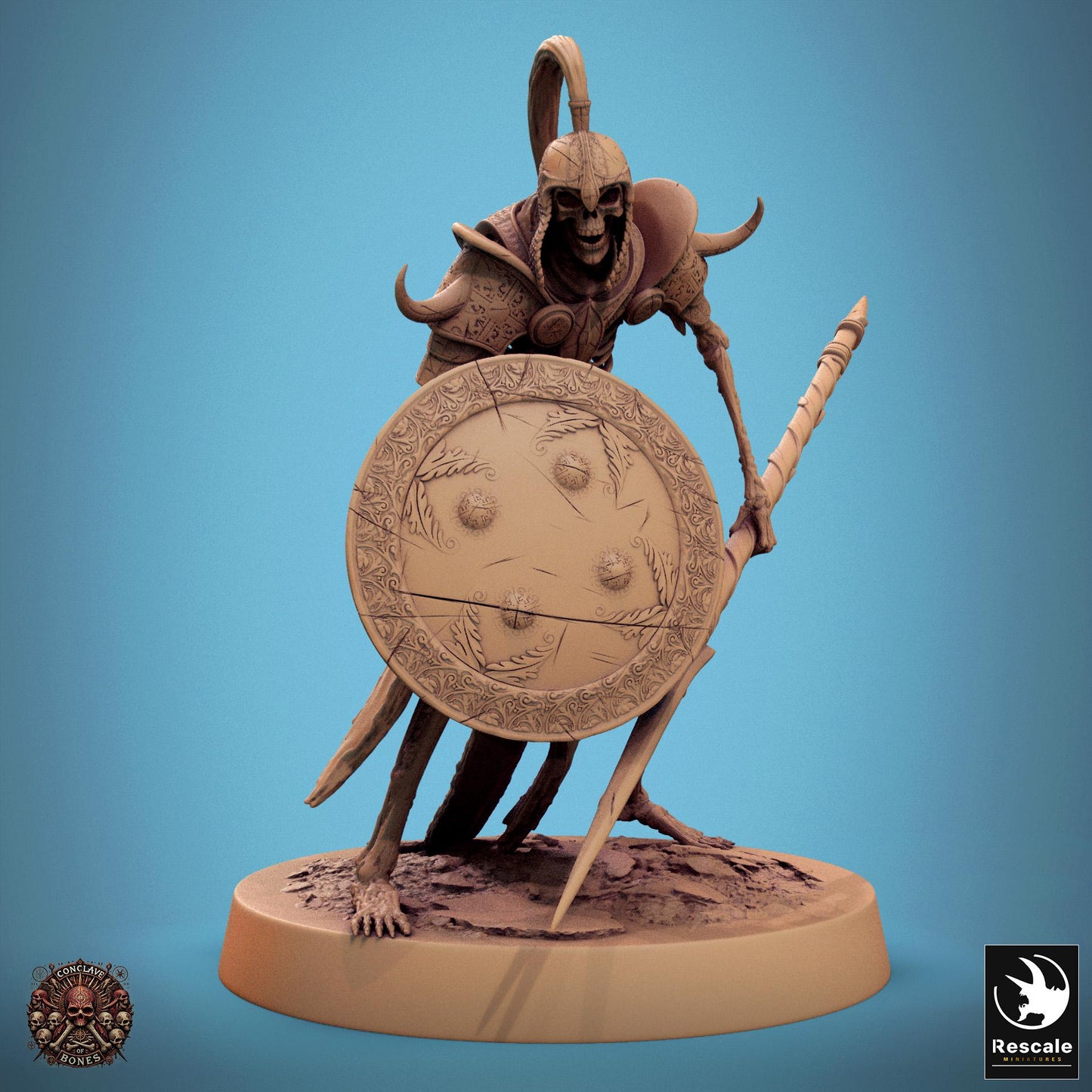 Persian Skeletons, Pack 2 | Aussie 3D Printed Miniatures and Terrain