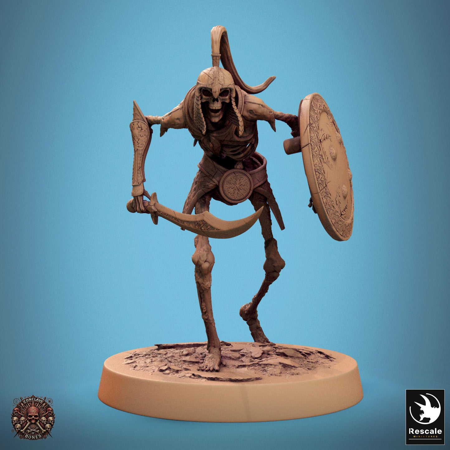 Persian Skeletons, Pack 3 | Aussie 3D Printed Miniatures and Terrain