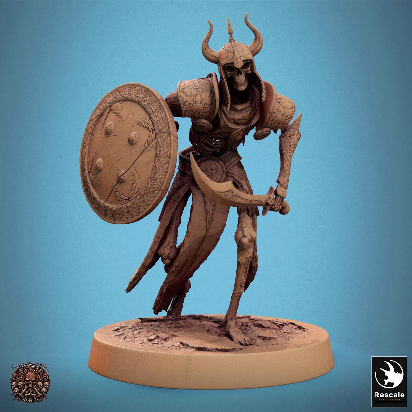 Persian Skeletons, Pack 3 | Aussie 3D Printed Miniatures and Terrain