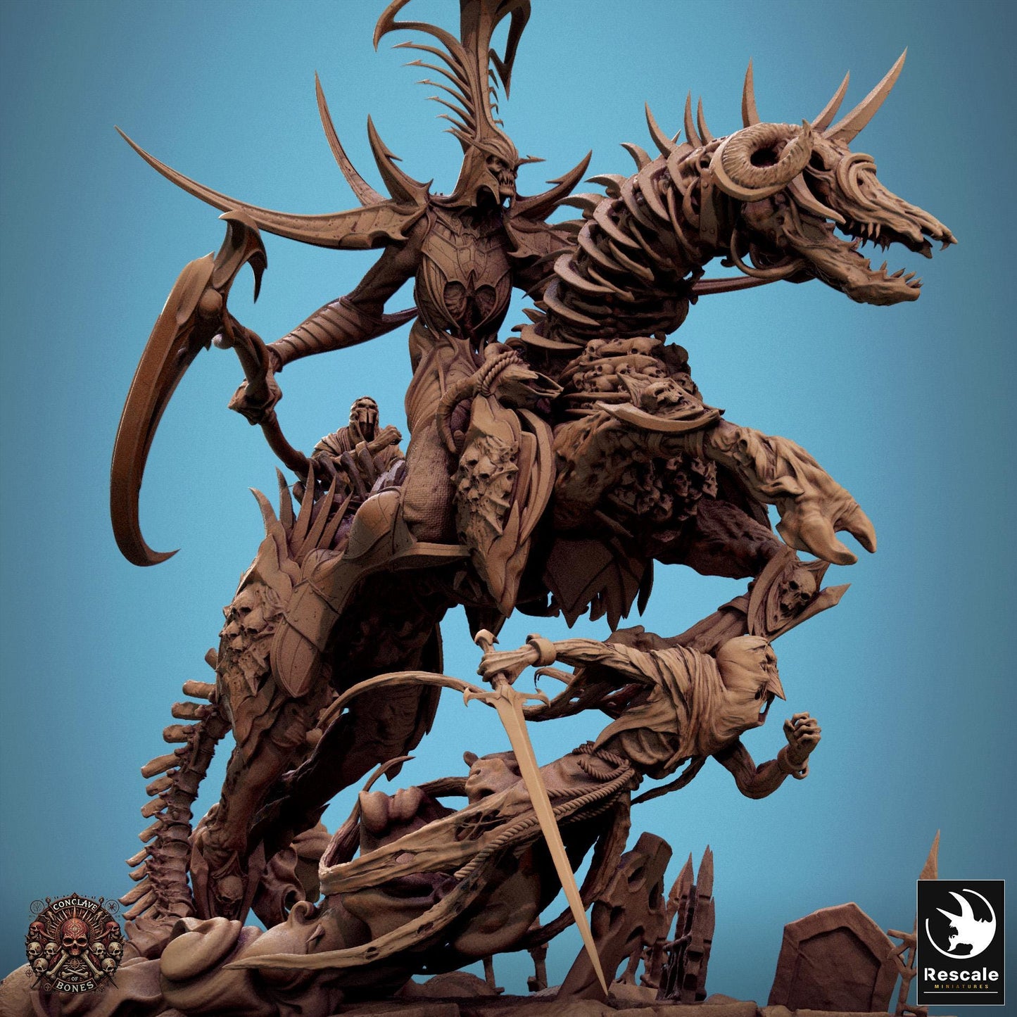 Velkaren Wraith Rider | Aussie 3D Printed Miniatures and Terrain