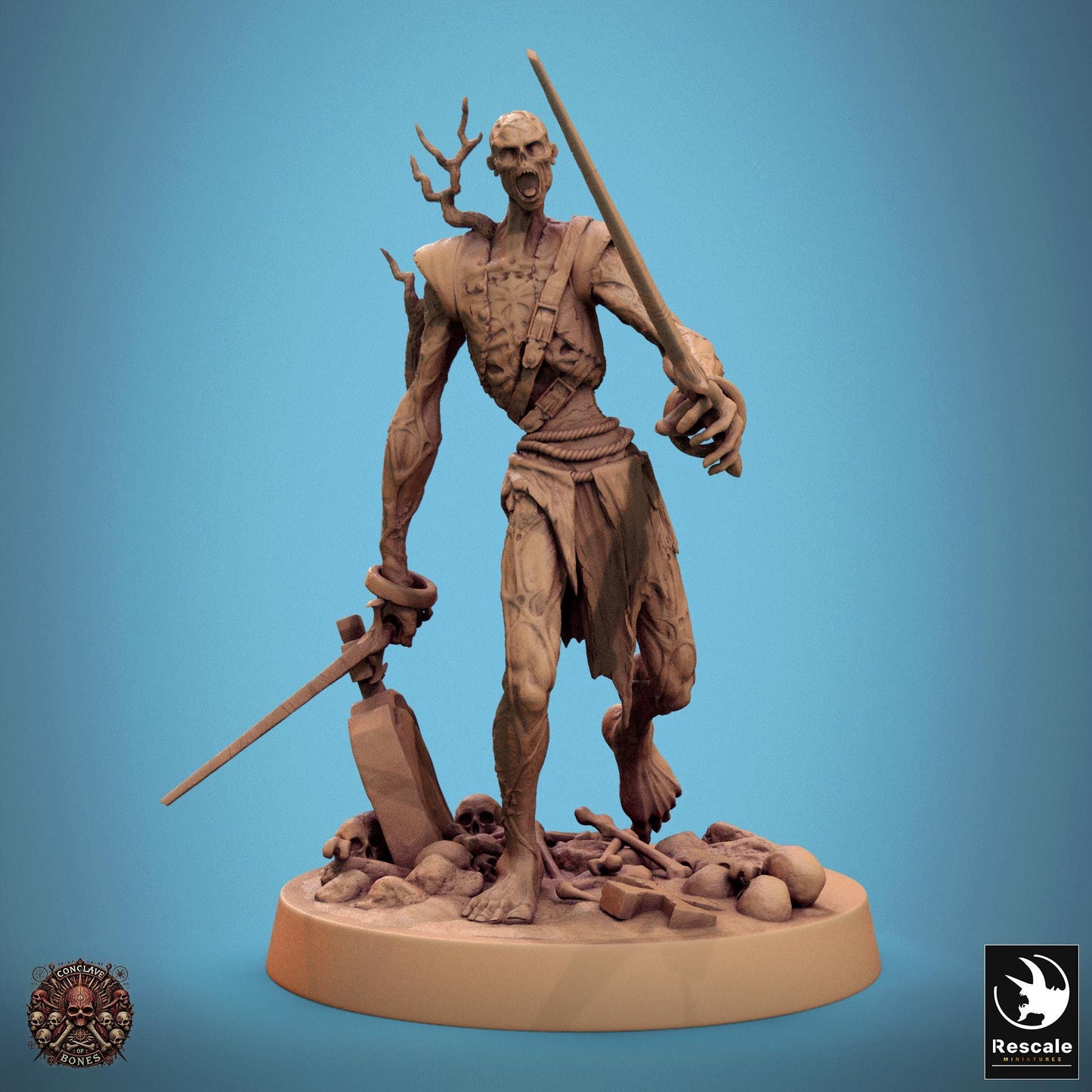 Zombies, Pack 2 | Aussie 3D Printed Miniatures and Terrain