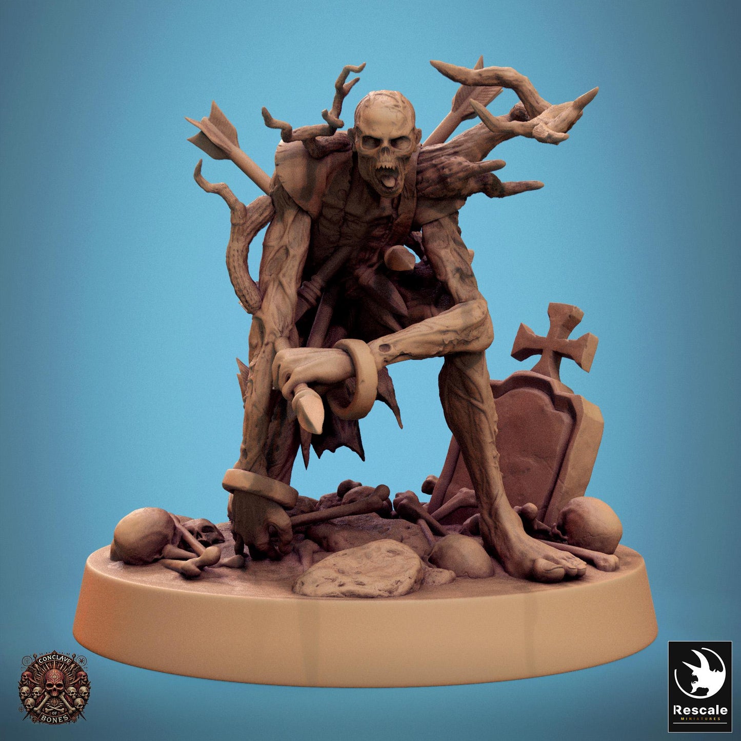 Zombies, Pack 2 | Aussie 3D Printed Miniatures and Terrain