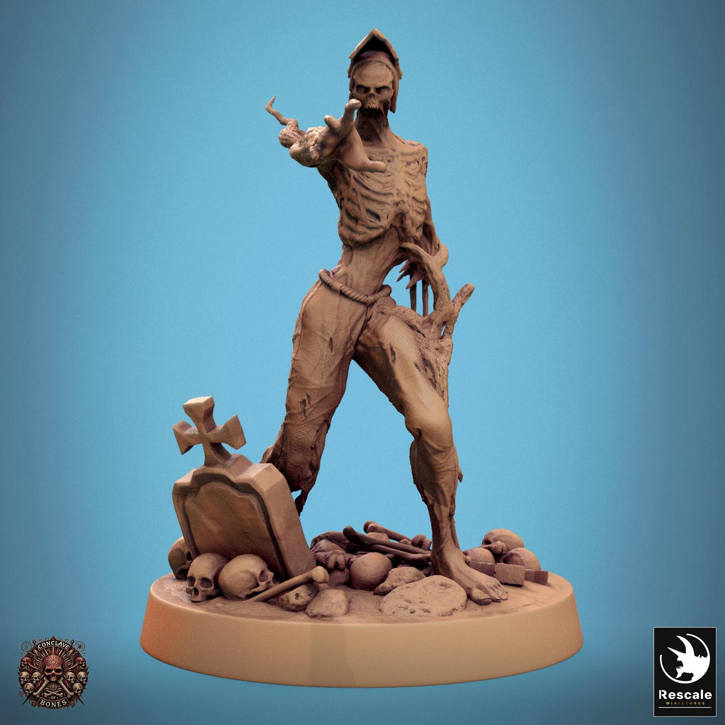 Zombies, Pack 3 | Aussie 3D Printed Miniatures and Terrain