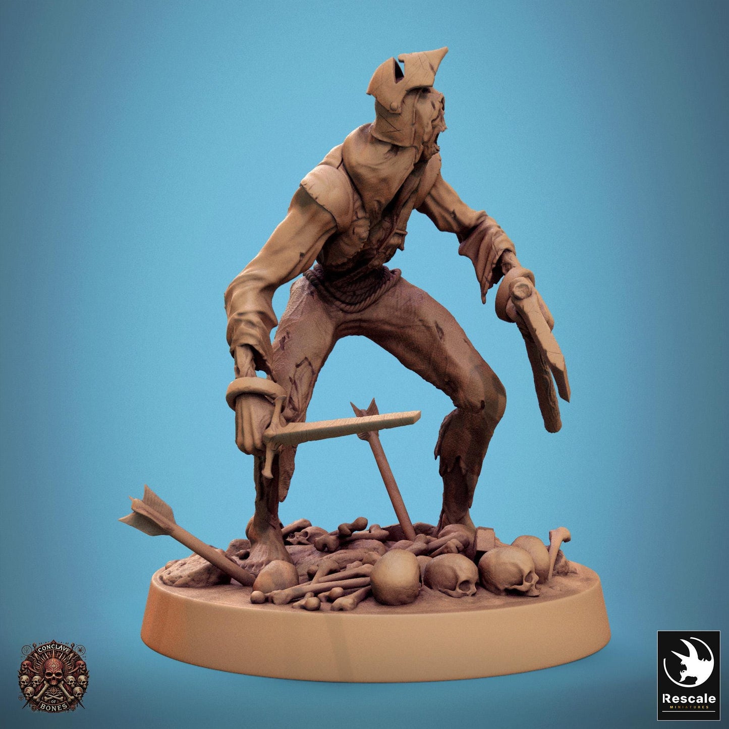 Zombies, Pack 4 | Aussie 3D Printed Miniatures and Terrain