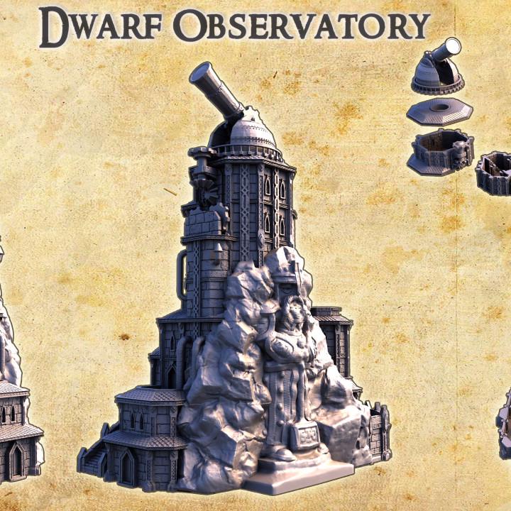 Dwarven Observatory | Aussie 3D Printed Miniatures and Terrain