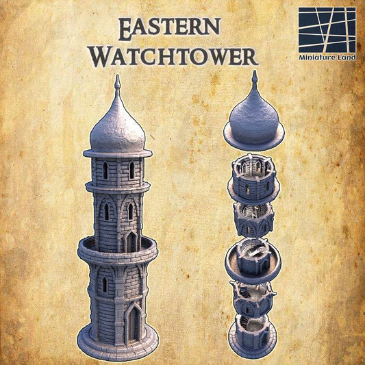 Eastern Watchtower | Aussie 3D Printed Miniatures and Terrain