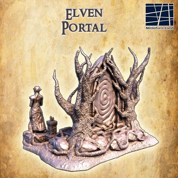 Elven Portal | Aussie 3D Printed Miniatures and Terrain