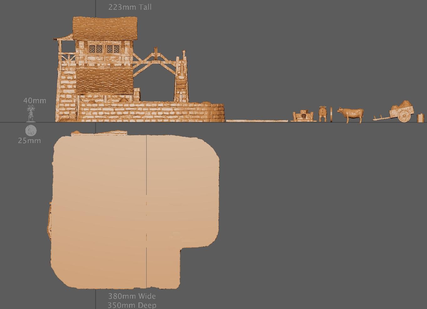 Medieval Masonry Shop | Aussie 3D Printed Miniatures and Terrain