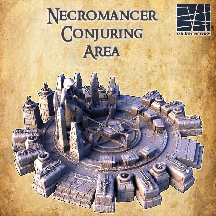 Necromancer Summoning Circle | Aussie 3D Printed Miniatures and Terrain