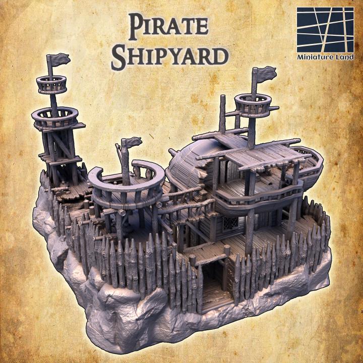 Pirate Shipyard | Aussie 3D Printed Miniatures and Terrain