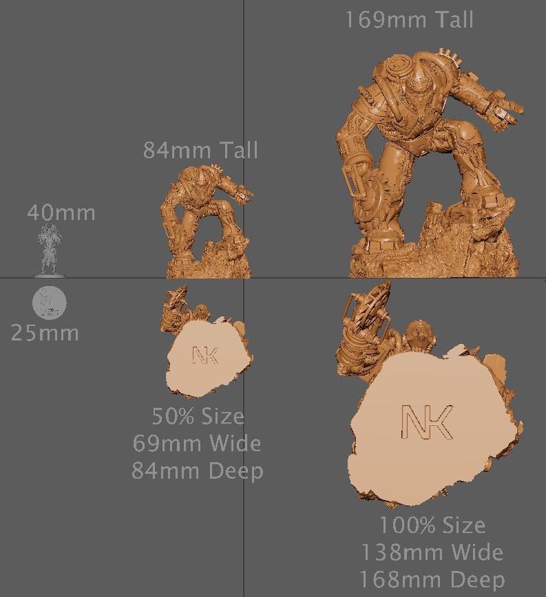 Neonixxi Robot | Aussie 3D Printed Miniatures and Terrain