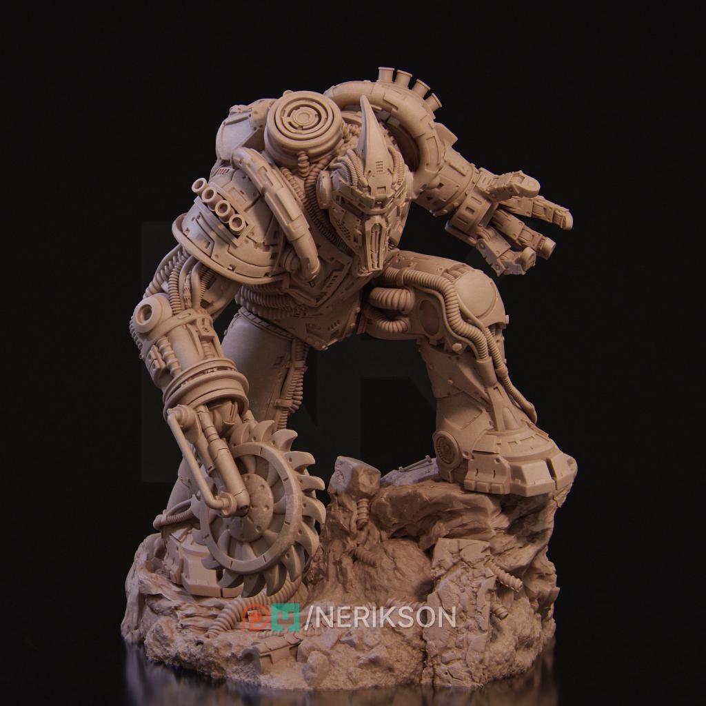 Neonixxi Robot | Aussie 3D Printed Miniatures and Terrain
