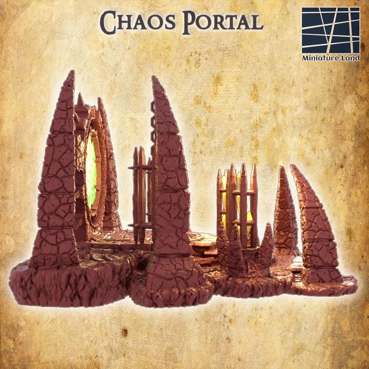 Chaos Portal | Aussie 3D Printed Miniatures and Terrain