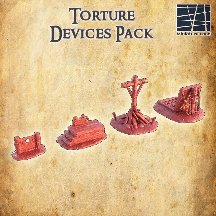 Torture Devices | Aussie 3D Printed Miniatures and Terrain