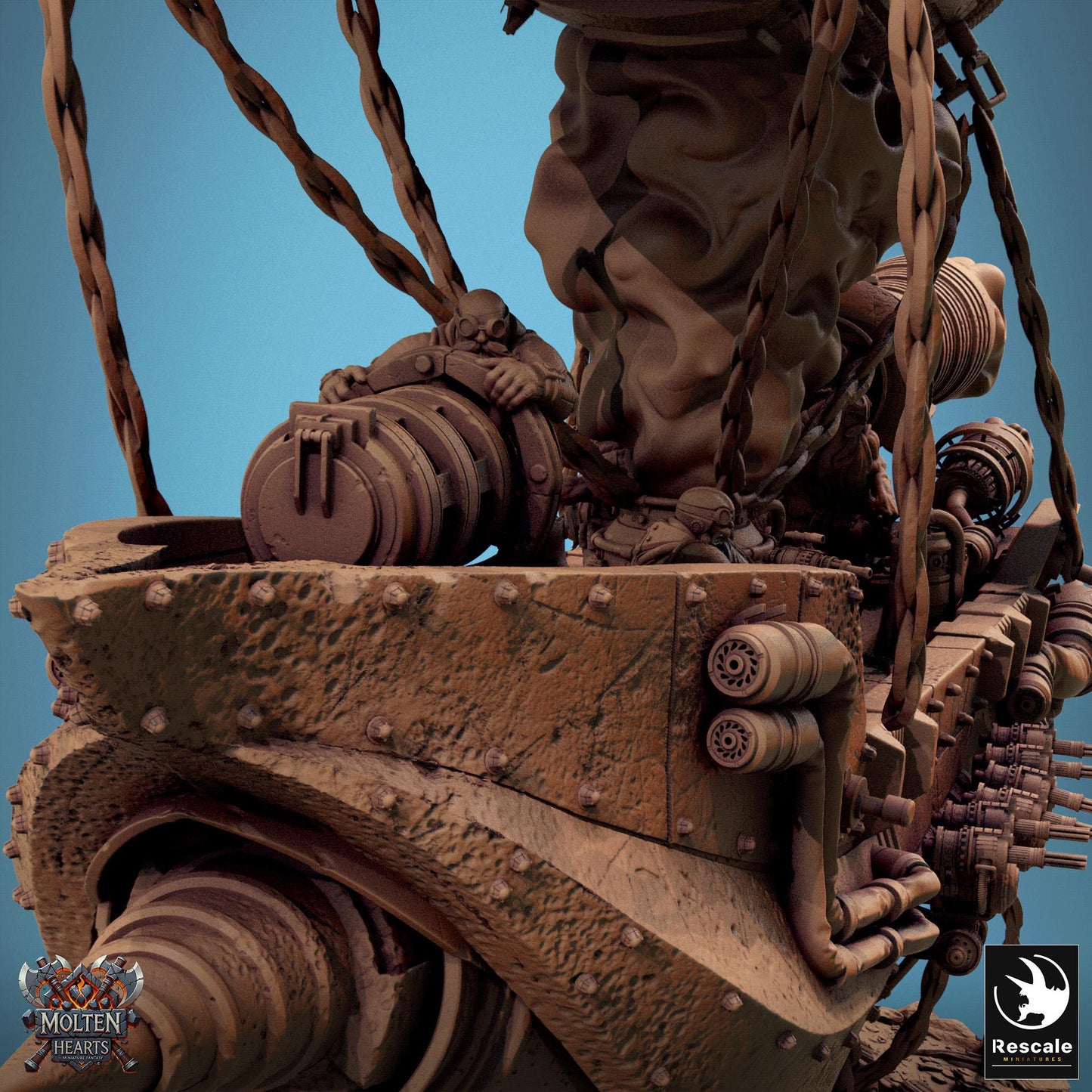 Drakarion Airship | Aussie 3D Printed Miniatures and Terrain