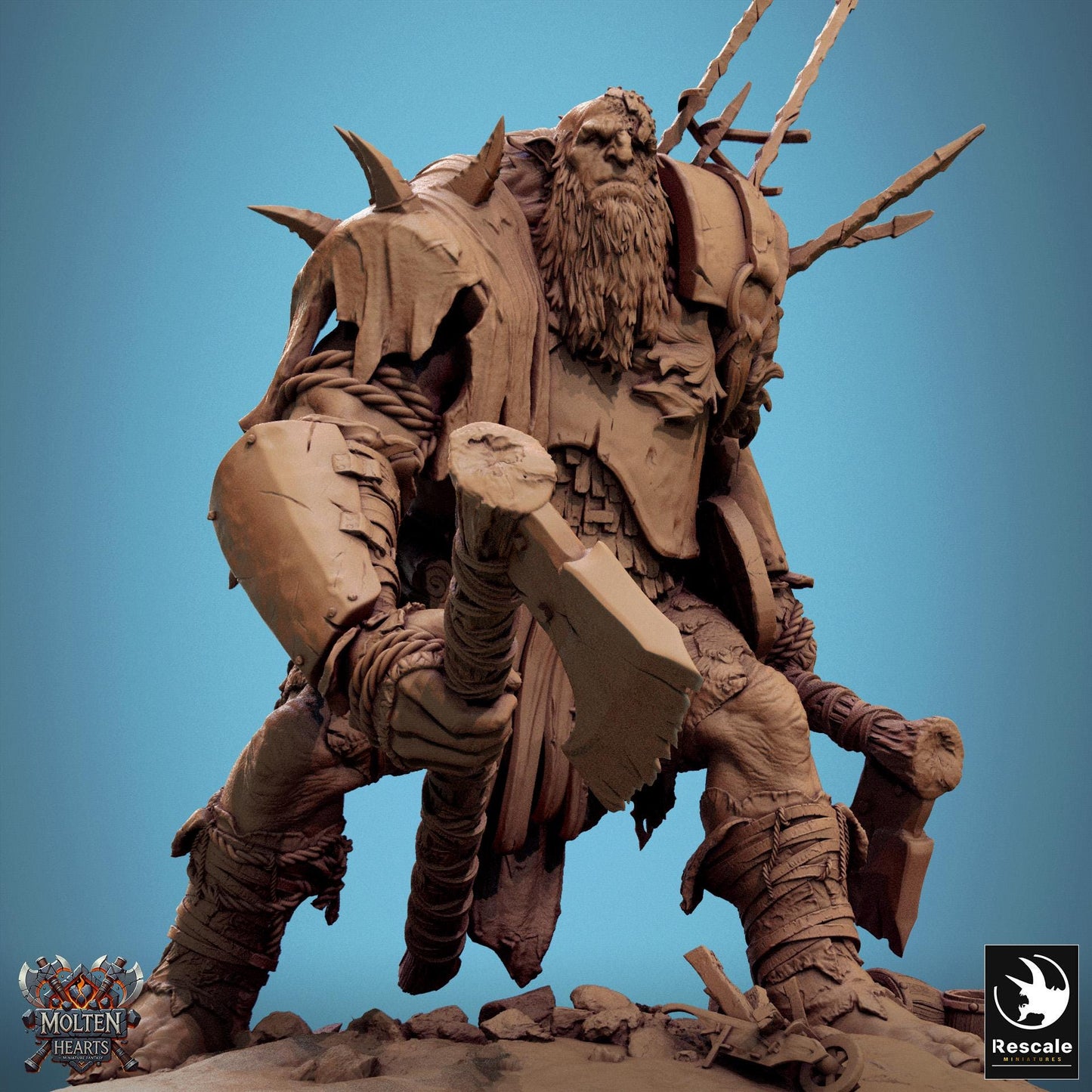 Giant Stone Breakers, Pack 2 | Aussie 3D Printed Miniatures and Terrain