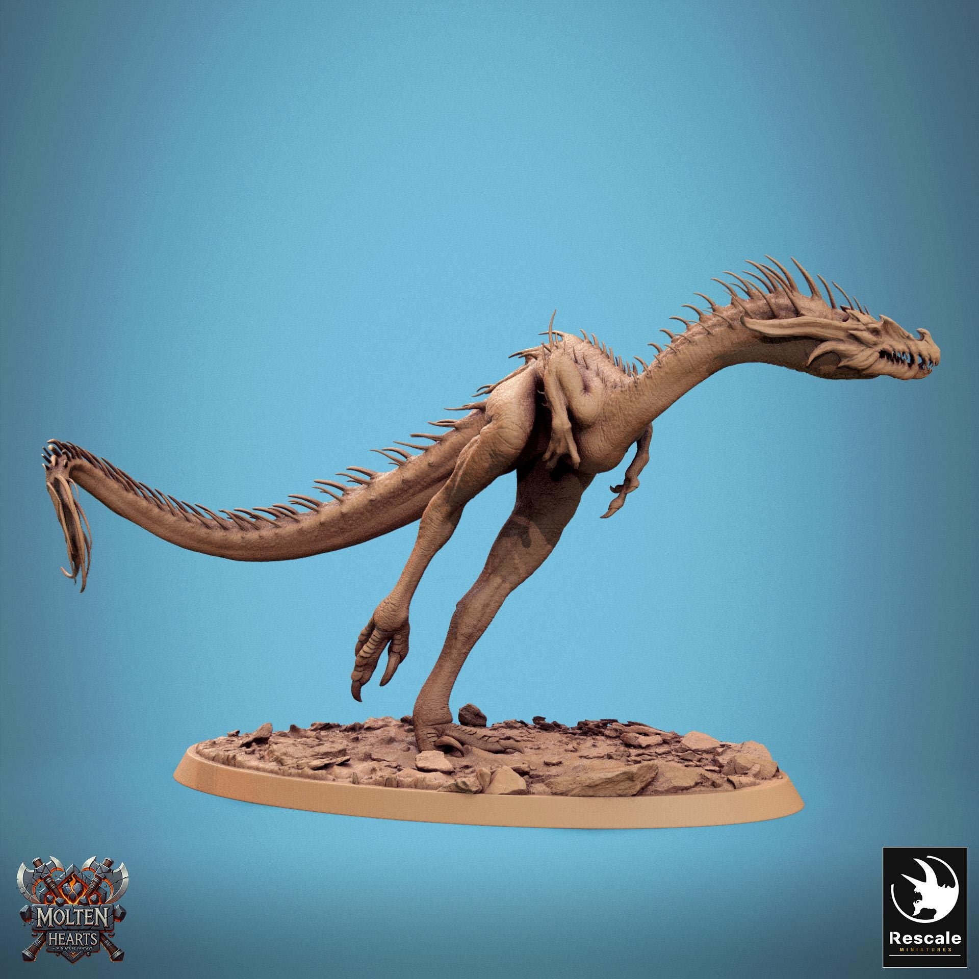 Velocisaurus Wild | Aussie 3D Printed Miniatures and Terrain