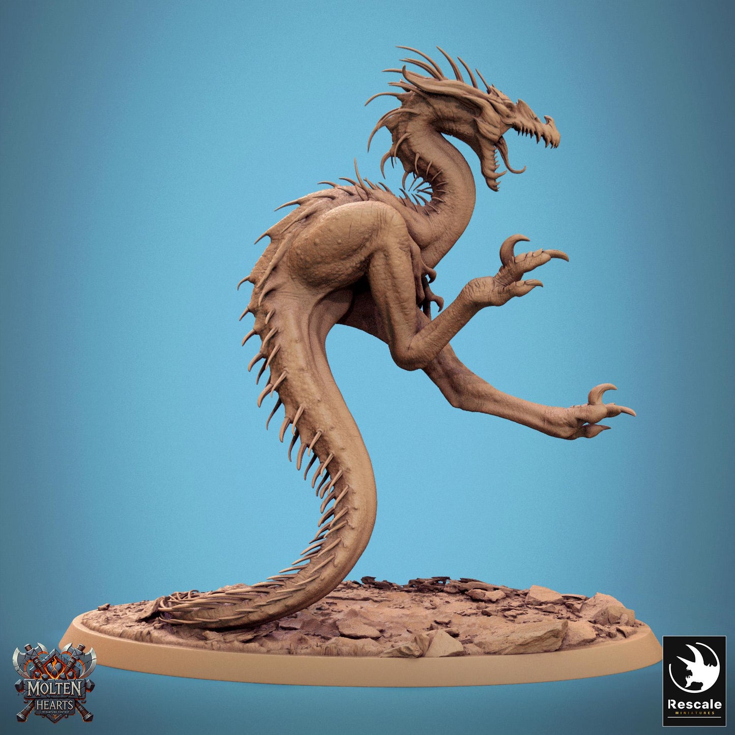 Velocisaurus Wild | Aussie 3D Printed Miniatures and Terrain