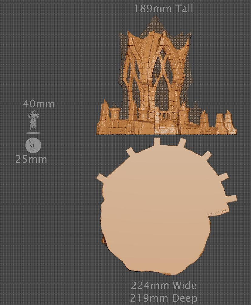 Elven Shrine | Aussie 3D Printed Miniatures and Terrain