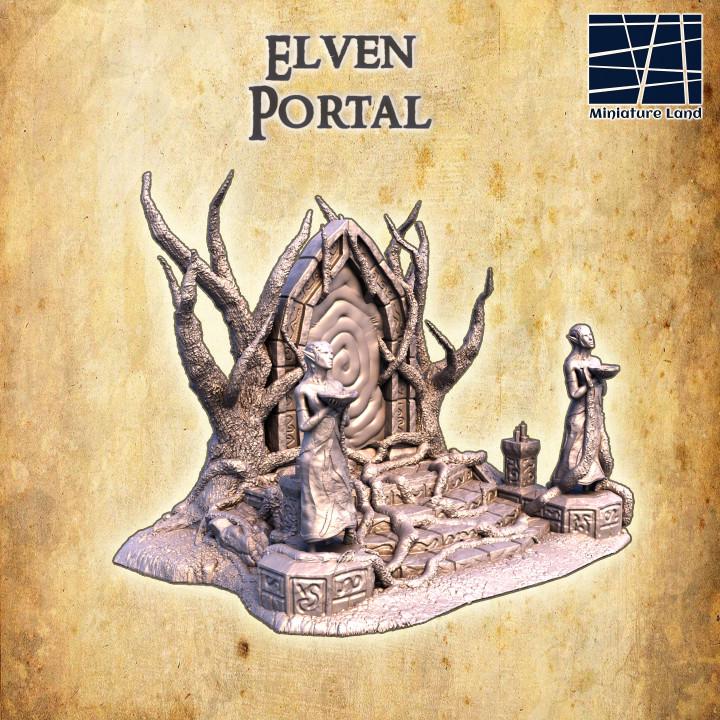Elven Portal | Aussie 3D Printed Miniatures and Terrain