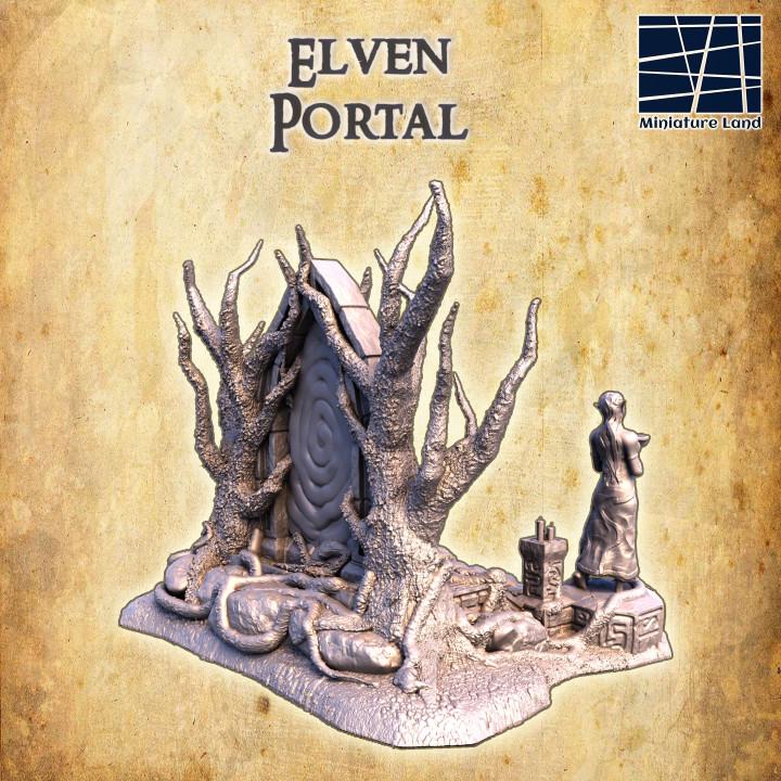Elven Portal | Aussie 3D Printed Miniatures and Terrain