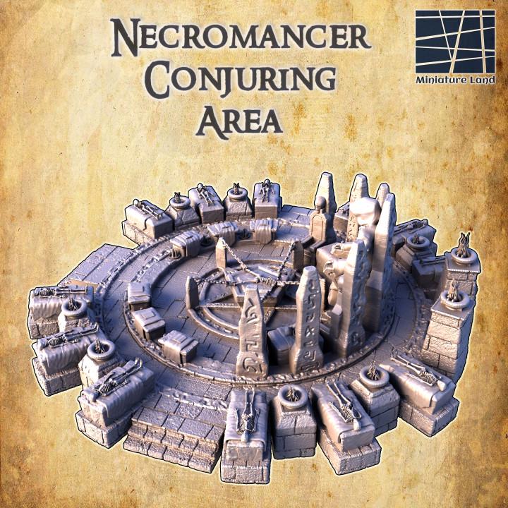 Necromancer Summoning Circle | Aussie 3D Printed Miniatures and Terrain
