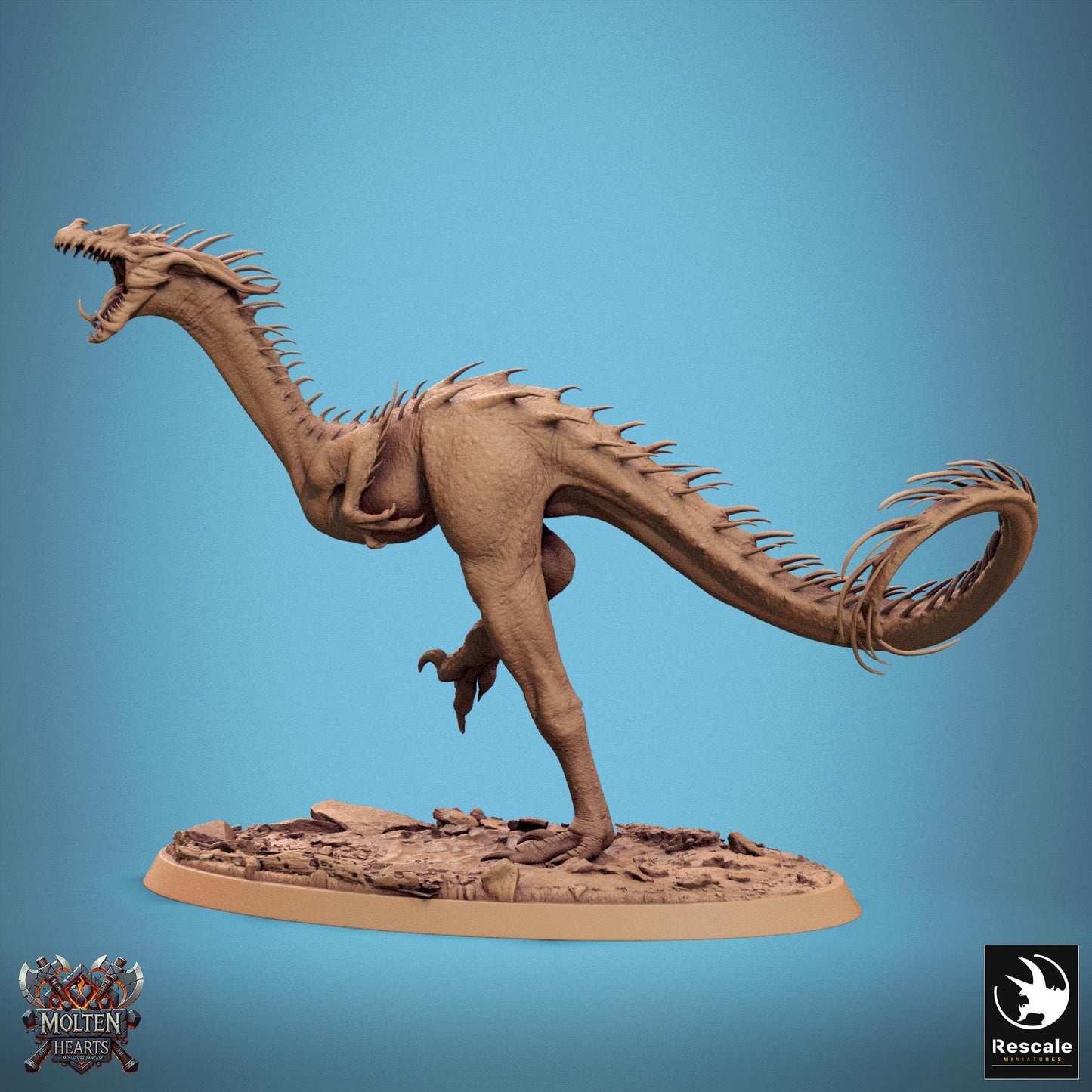 Velocisaurus Wild | Aussie 3D Printed Miniatures and Terrain