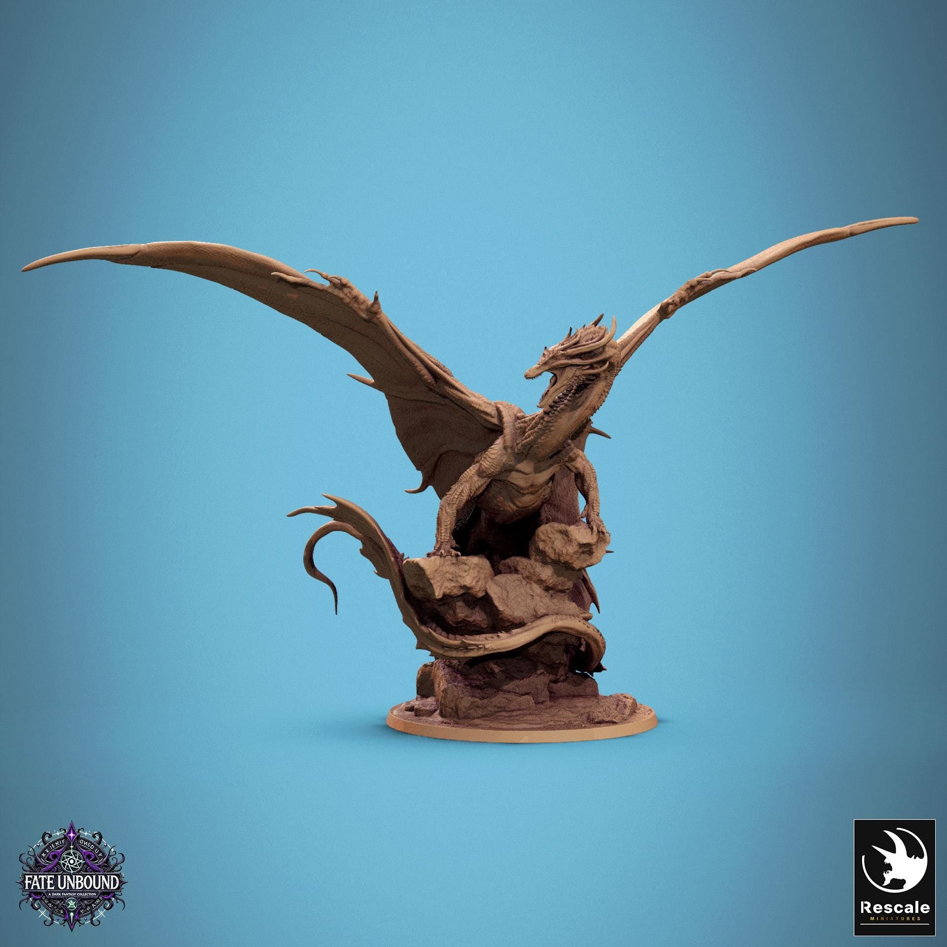 Copper Dragon, 2025 ver | Aussie 3D Printed Miniatures and Terrain