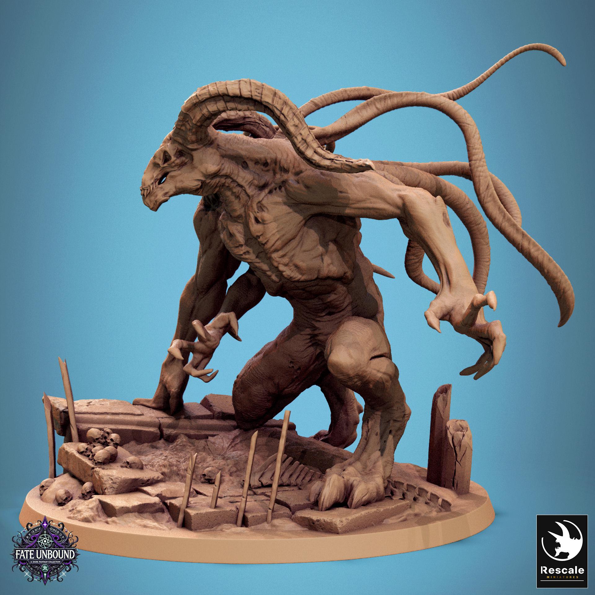 Draethon, The Monstrosity | Aussie 3D Printed Miniatures and Terrain