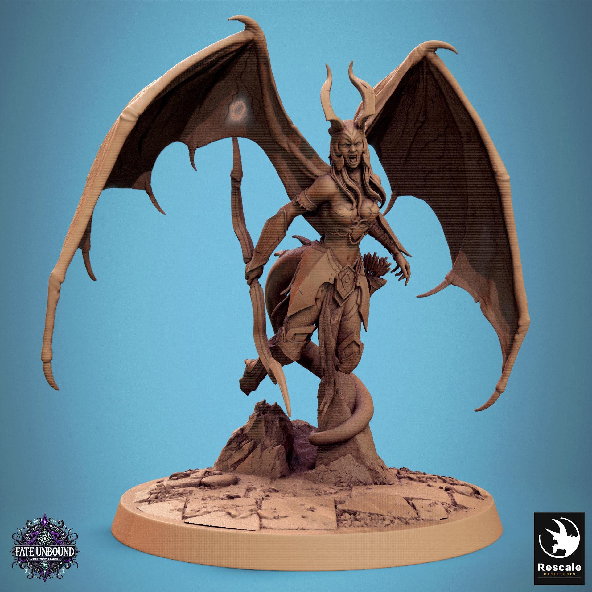 Female Cambions, Pack 1 | Aussie 3D Printed Miniatures and Terrain