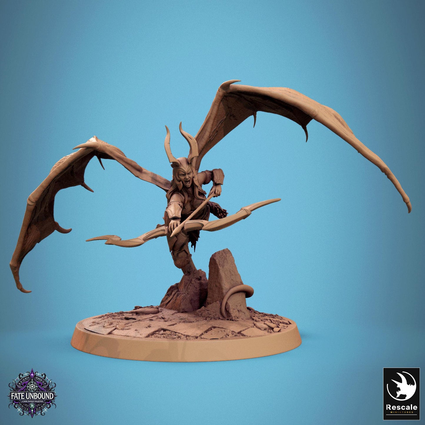 Female Cambions, Pack 1 | Aussie 3D Printed Miniatures and Terrain