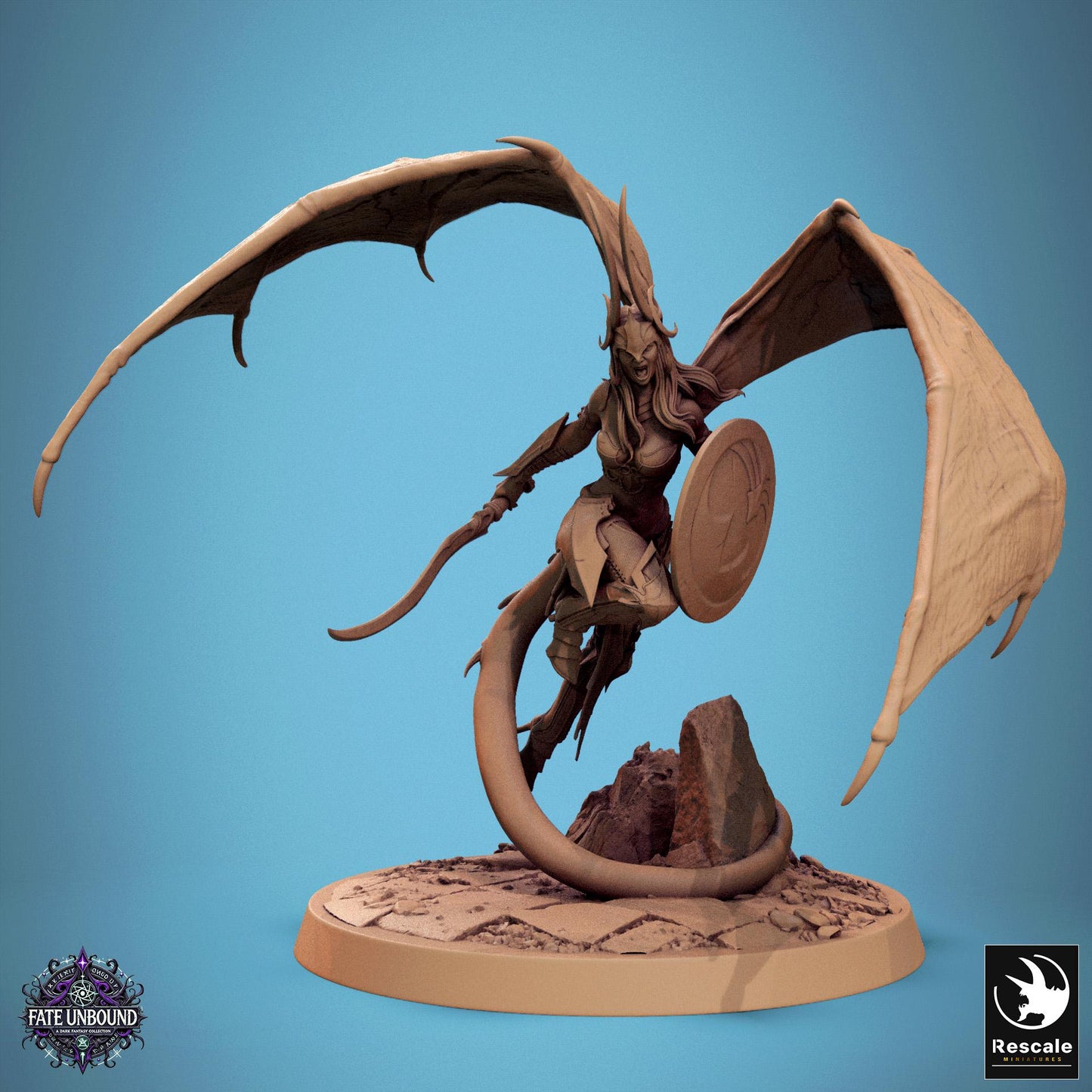Female Cambions, Pack 2 | Aussie 3D Printed Miniatures and Terrain