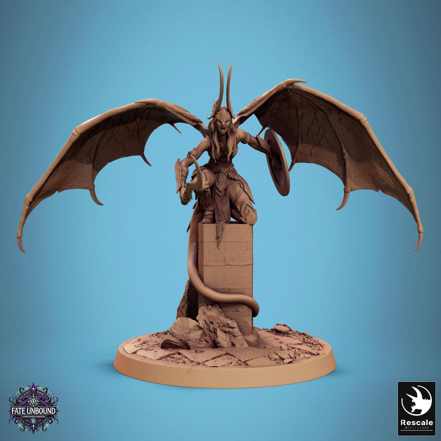 Female Cambions, Pack 2 | Aussie 3D Printed Miniatures and Terrain
