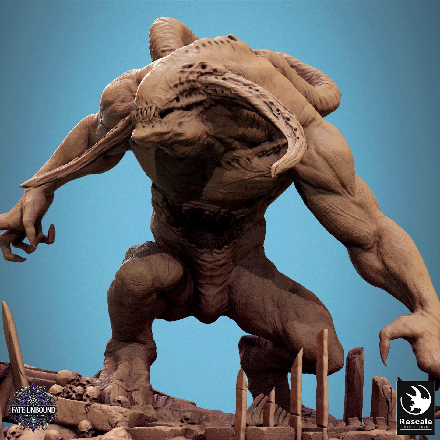 Malgorth, The Monstrosity | Aussie 3D Printed Miniatures and Terrain