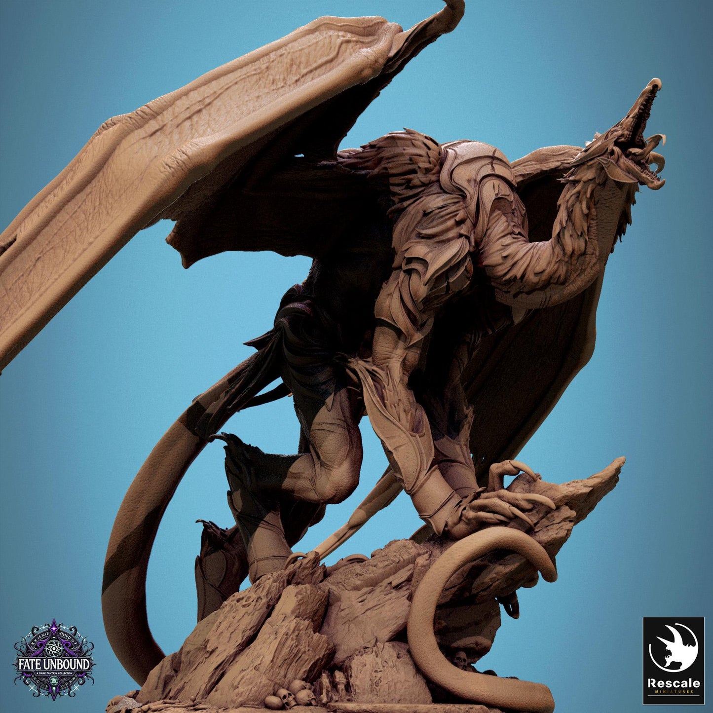 ZarKael, The Celestial Scourge | Aussie 3D Printed Miniatures and Terrain