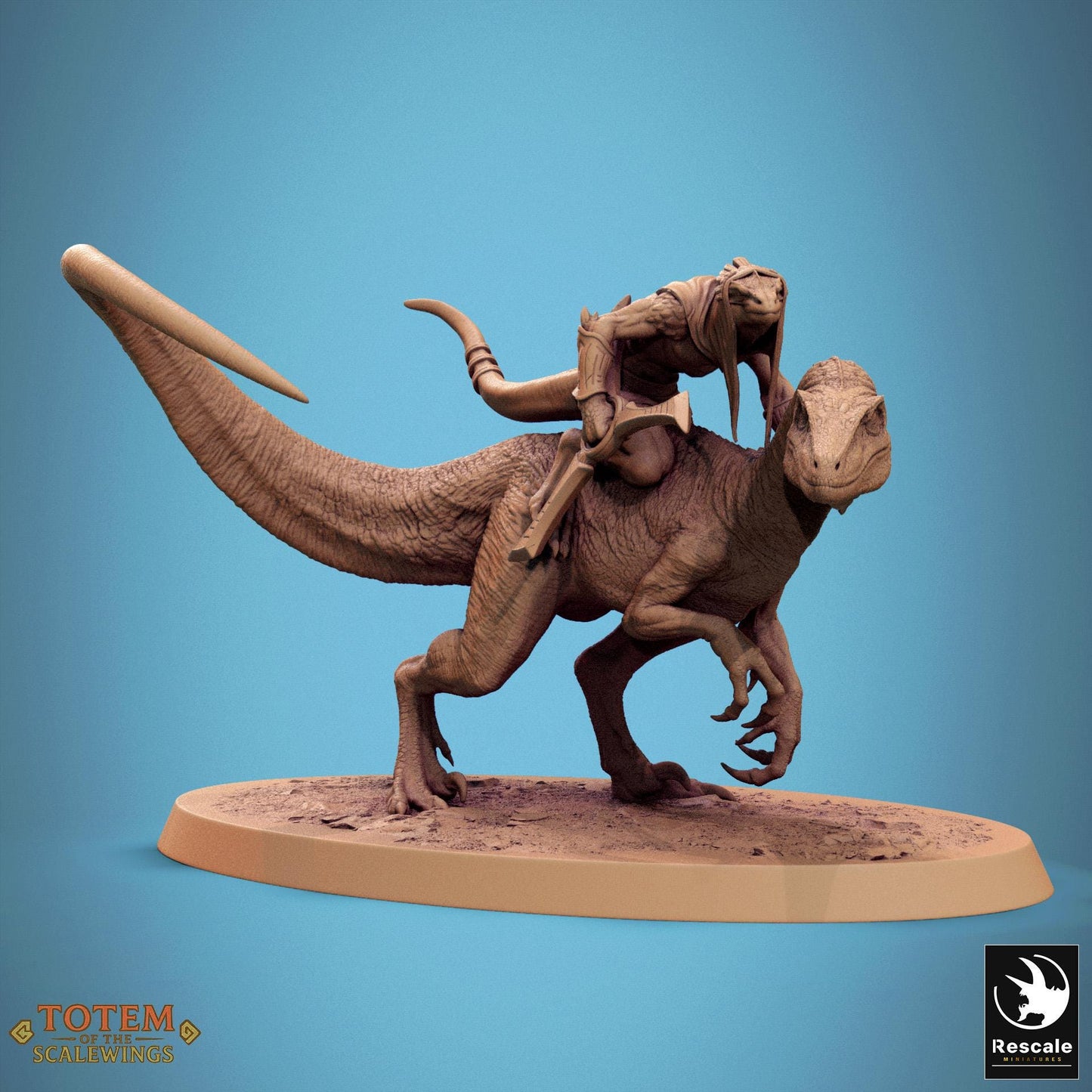 Velociraptor Riders | Aussie 3D Printed Miniatures and Terrain