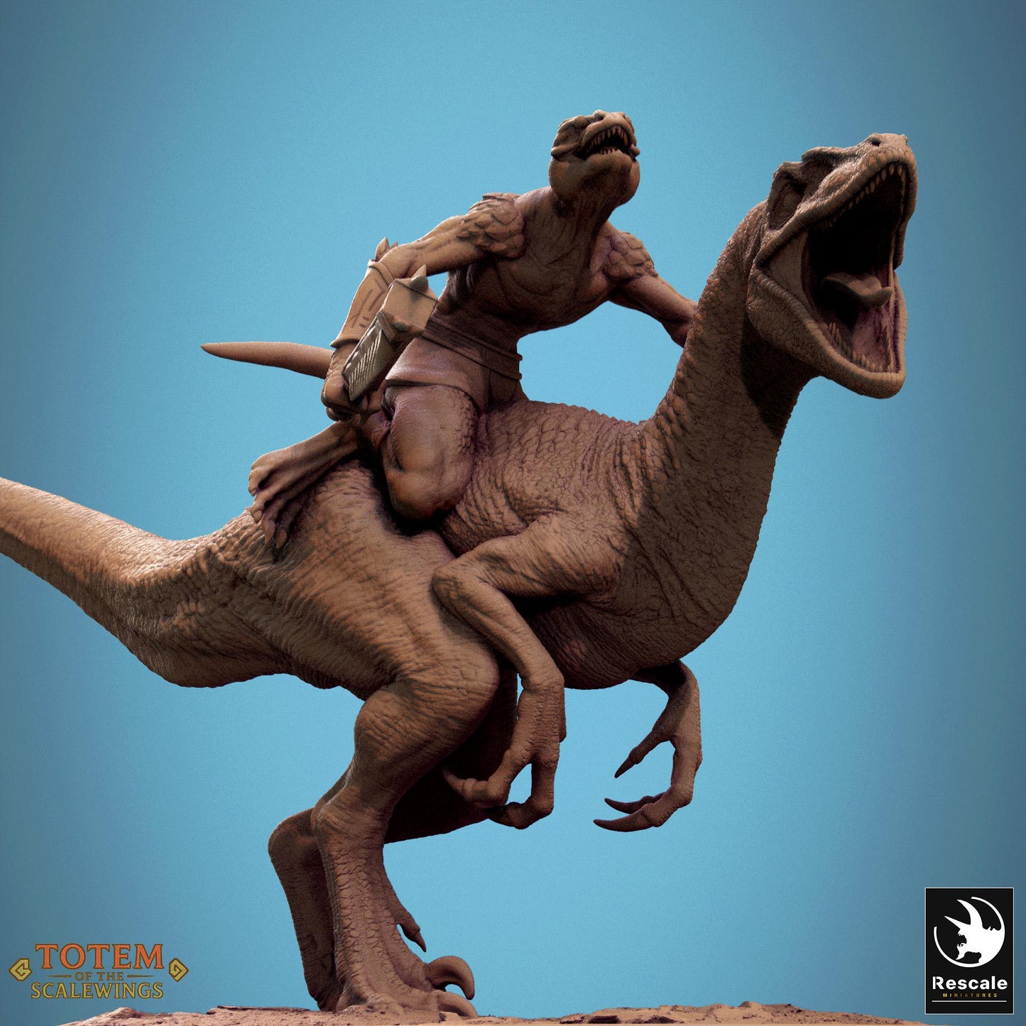 Velociraptor Riders | Aussie 3D Printed Miniatures and Terrain