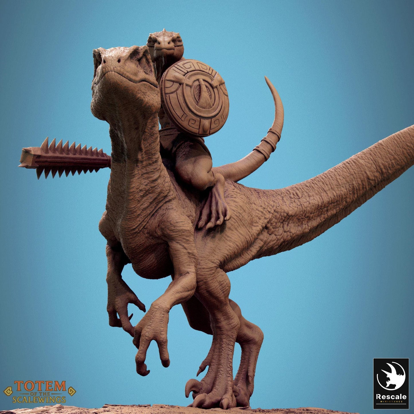 Velociraptor Riders | Aussie 3D Printed Miniatures and Terrain