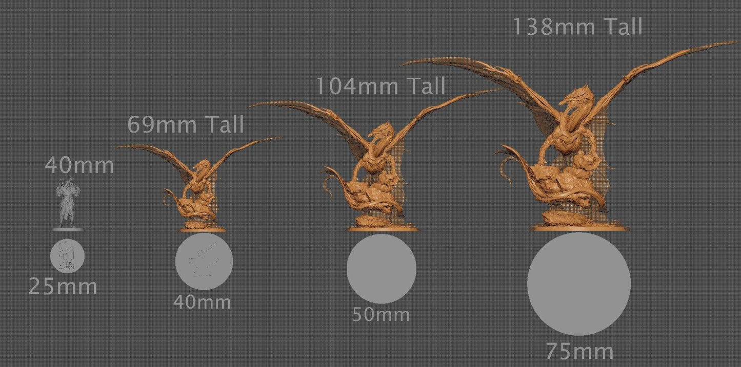 Copper Dragon, 2025 ver | Aussie 3D Printed Miniatures and Terrain