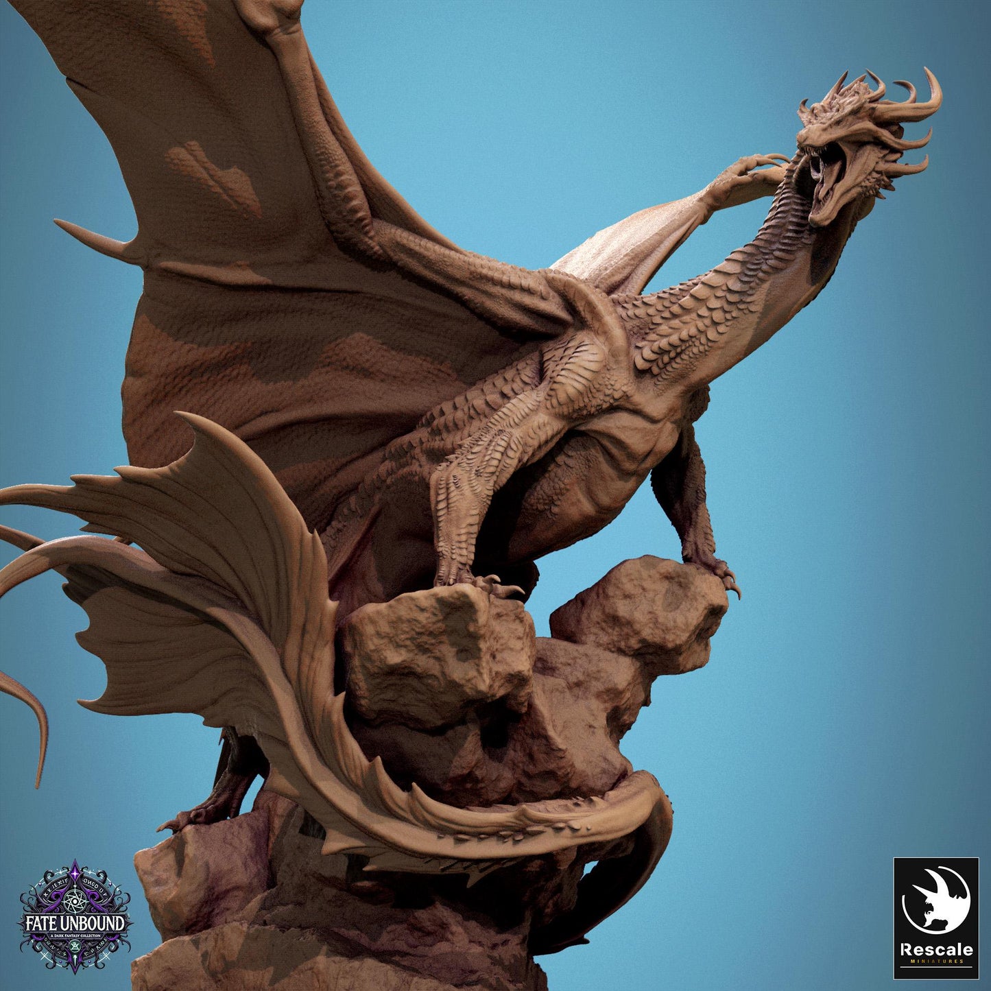 Copper Dragon, 2025 ver | Aussie 3D Printed Miniatures and Terrain