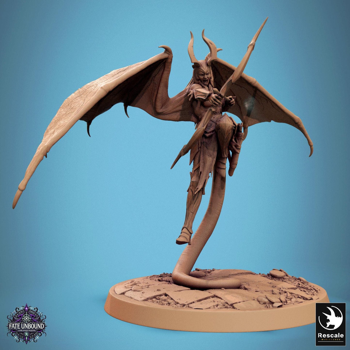 Female Cambions, Pack 1 | Aussie 3D Printed Miniatures and Terrain